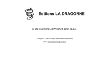Tablet Screenshot of editionsladragonne.com